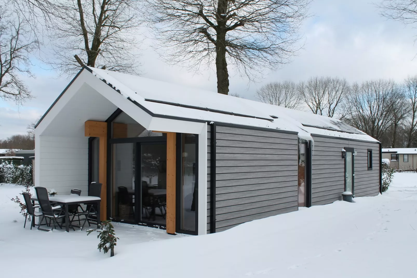 Ecovilla | 2 - 4 persons-Exterior winter