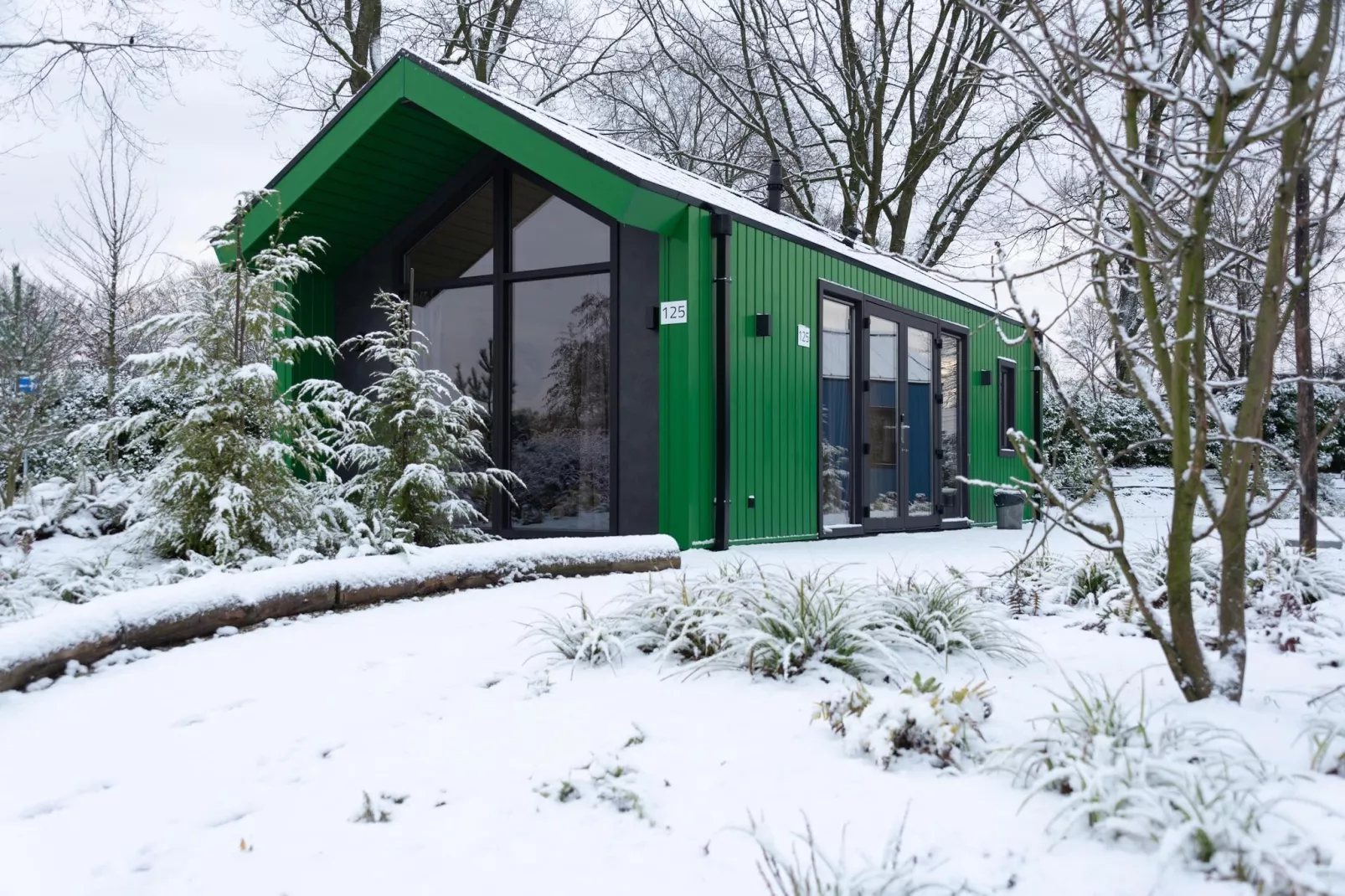 Jachtchalet | 2 - 4 pers-Außenbereich Winter