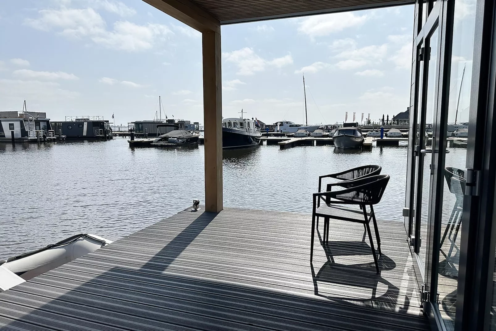 RiggelBrug Sneekermeer-Terrassenbalkon