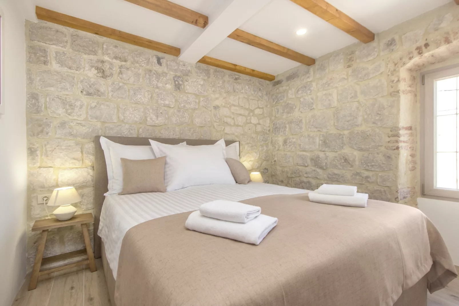 Stone House Trogir-Bedroom