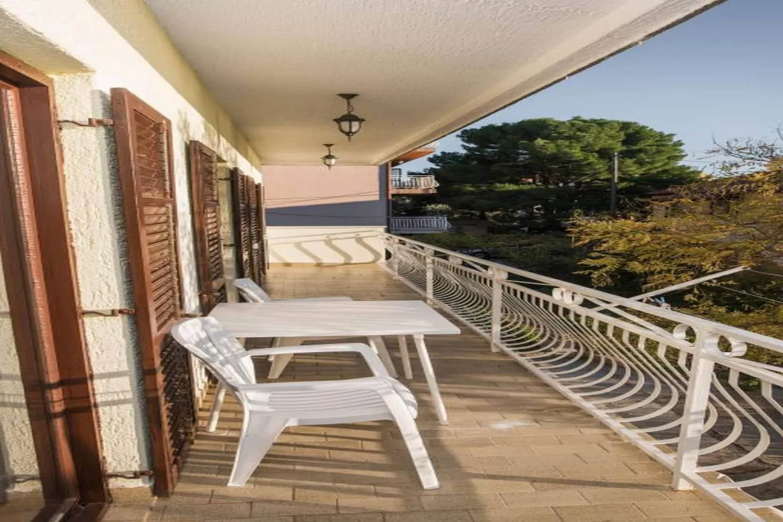 Apartments Gaj Brodarica - A6-Terrace balcony