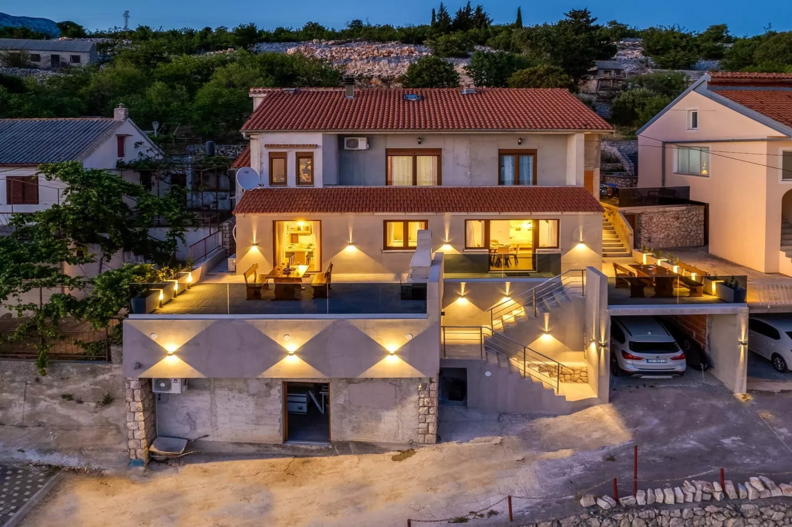 Apartments Rina - one bedroom apartment A2-Outdoor
