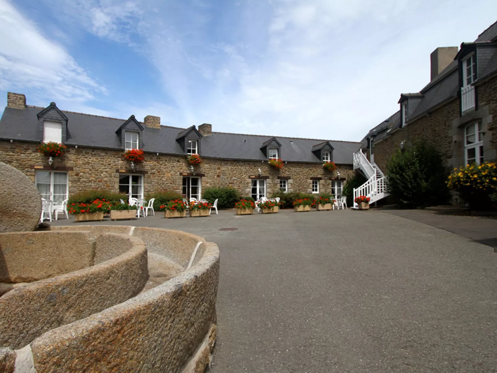 La Malouinière des Longchamps-Draußen