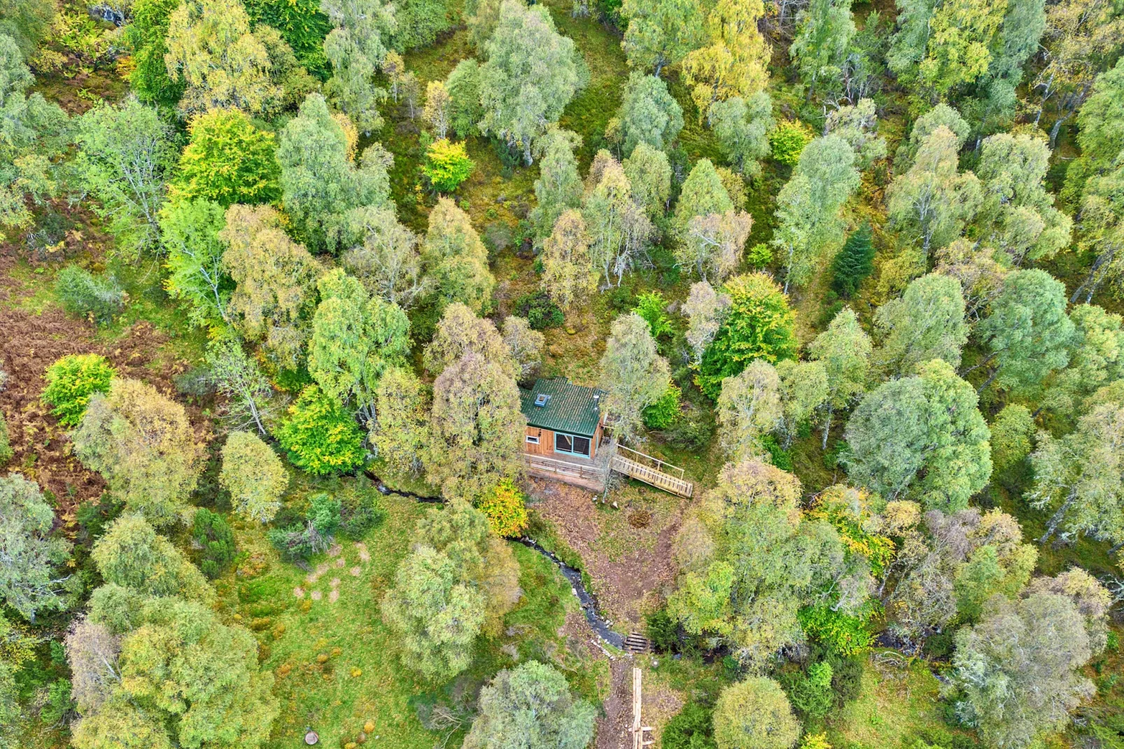 Cosagach Falls Cabin-Außenbereich