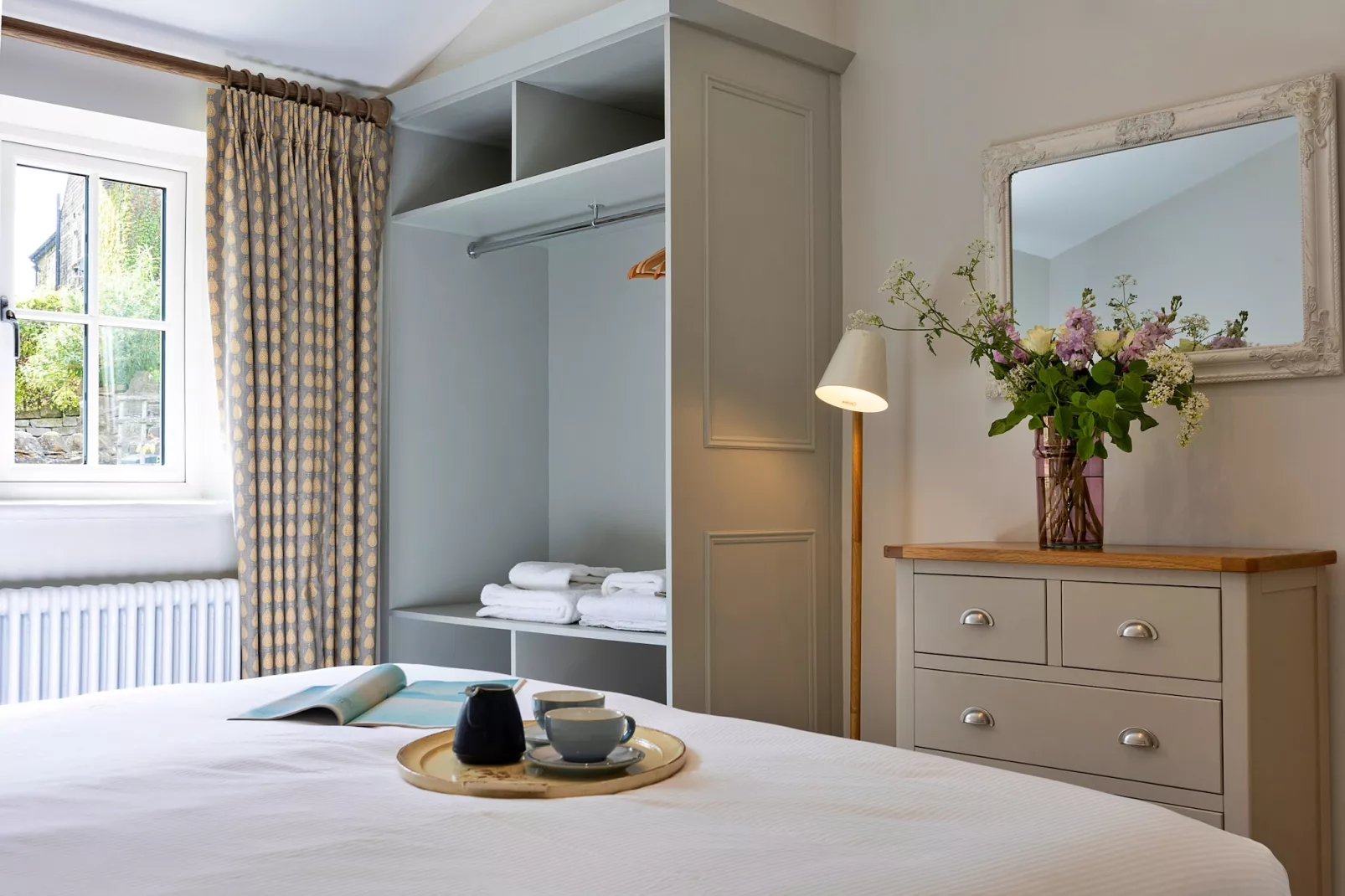 Cherry Cottage Nr Grantley Hall-Schlafzimmer