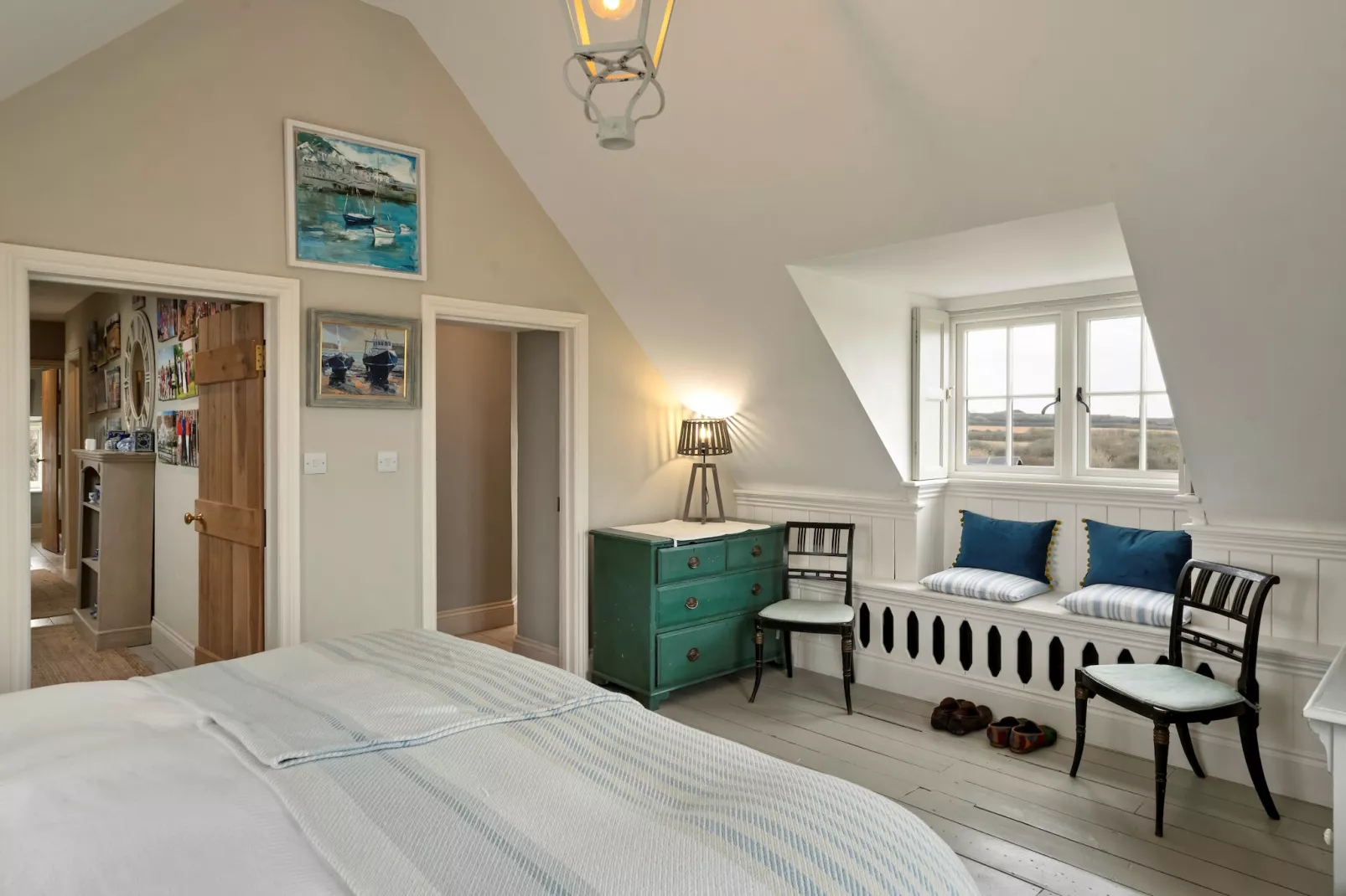 St Eval School House-Bedroom