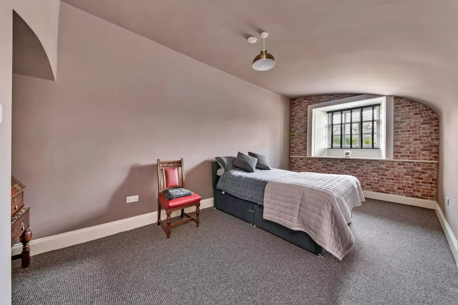Hickleton Hall-Schlafzimmer