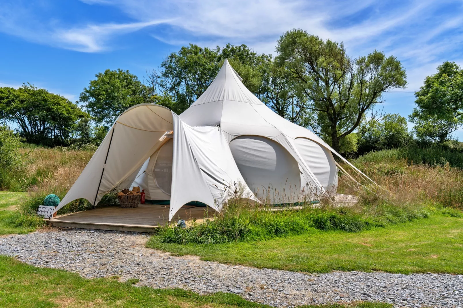 Beech Lotus Belle Tent-Extérieur