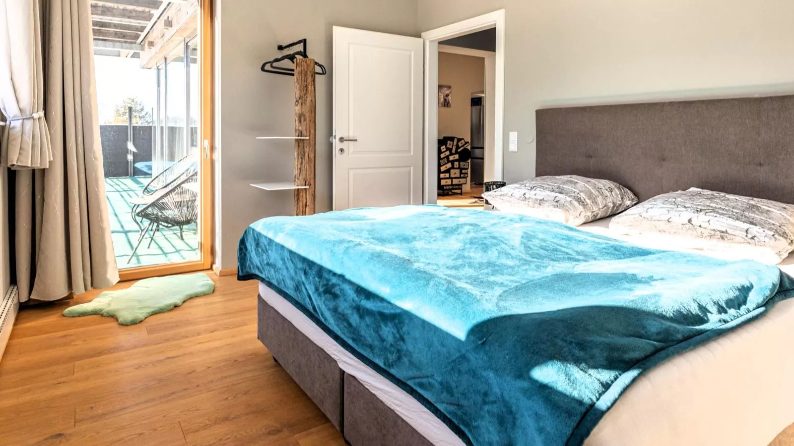 Residenz Aichwaldsee-Schlafzimmer