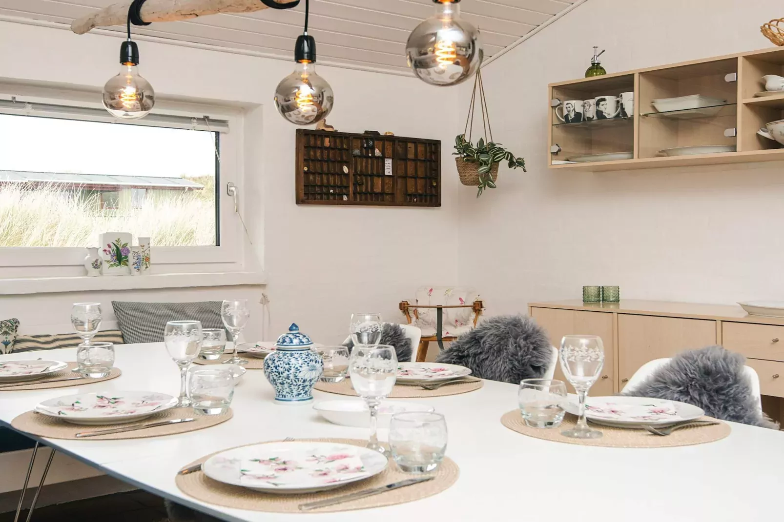 Maison de vacances pour 8 a Hvide Sande-Intérieur