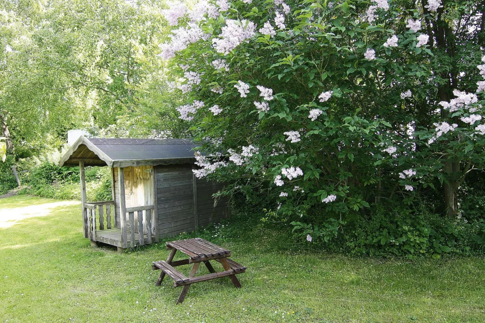 Ferienhaus Damp 90 qm 4 Personen-Gärten Sommer
