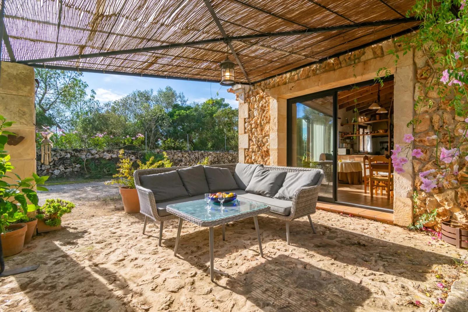 Garriga D'alcudiola-Terrassenbalkon