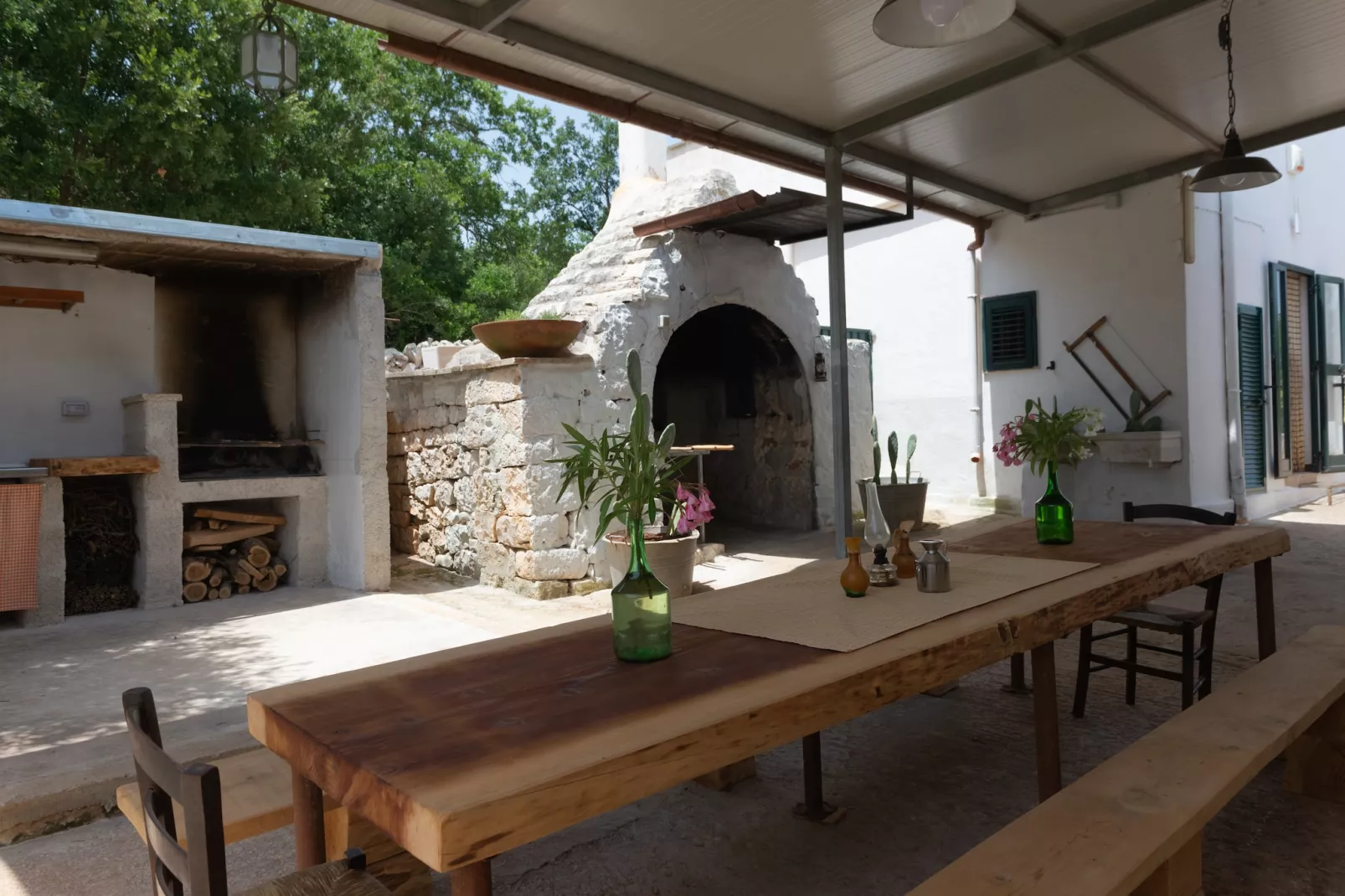 Lamia Papo in Ostuni-Gärten Sommer
