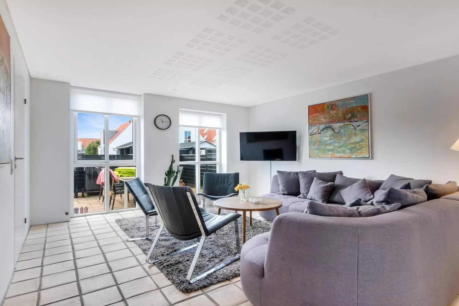 Beach holiday home in Løkken-Indoor