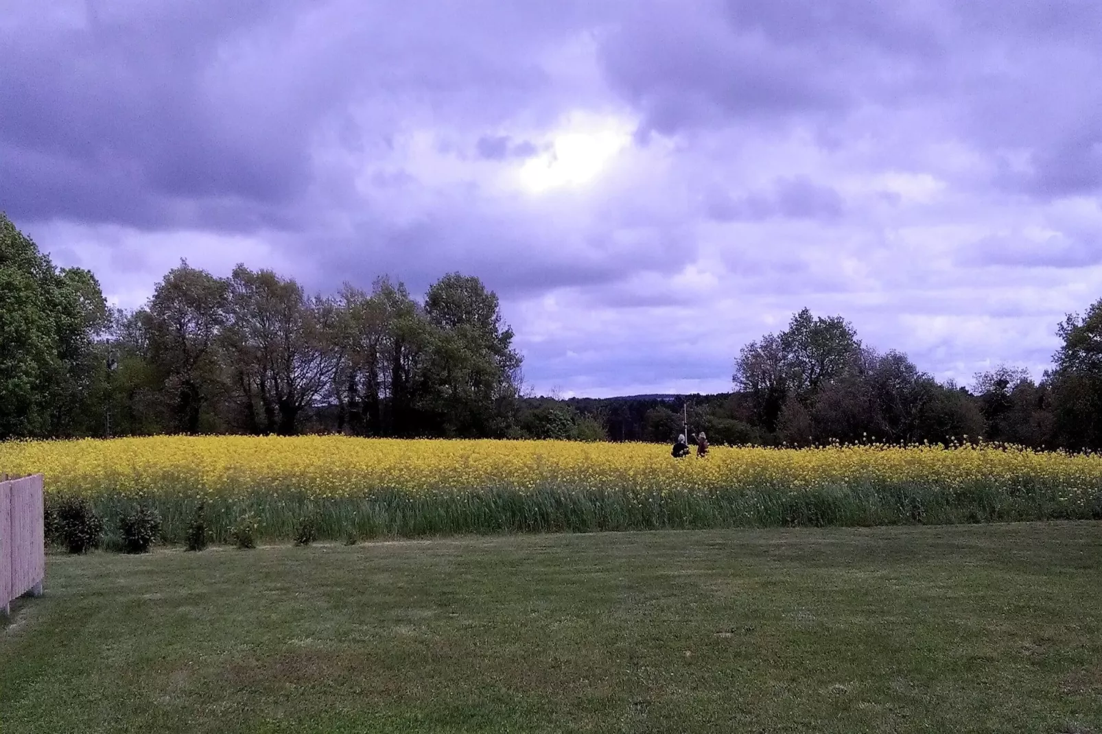 Mas d'Ourbise Penan-Gebiete Sommer 1 km