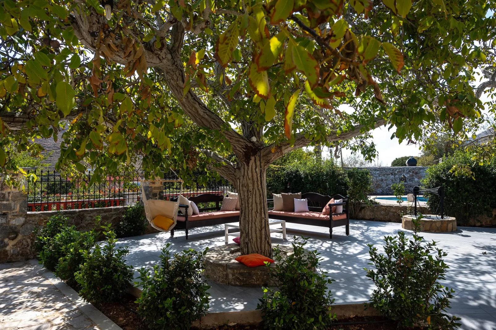 Archodiko Villa Imbros-Jardin d'été
