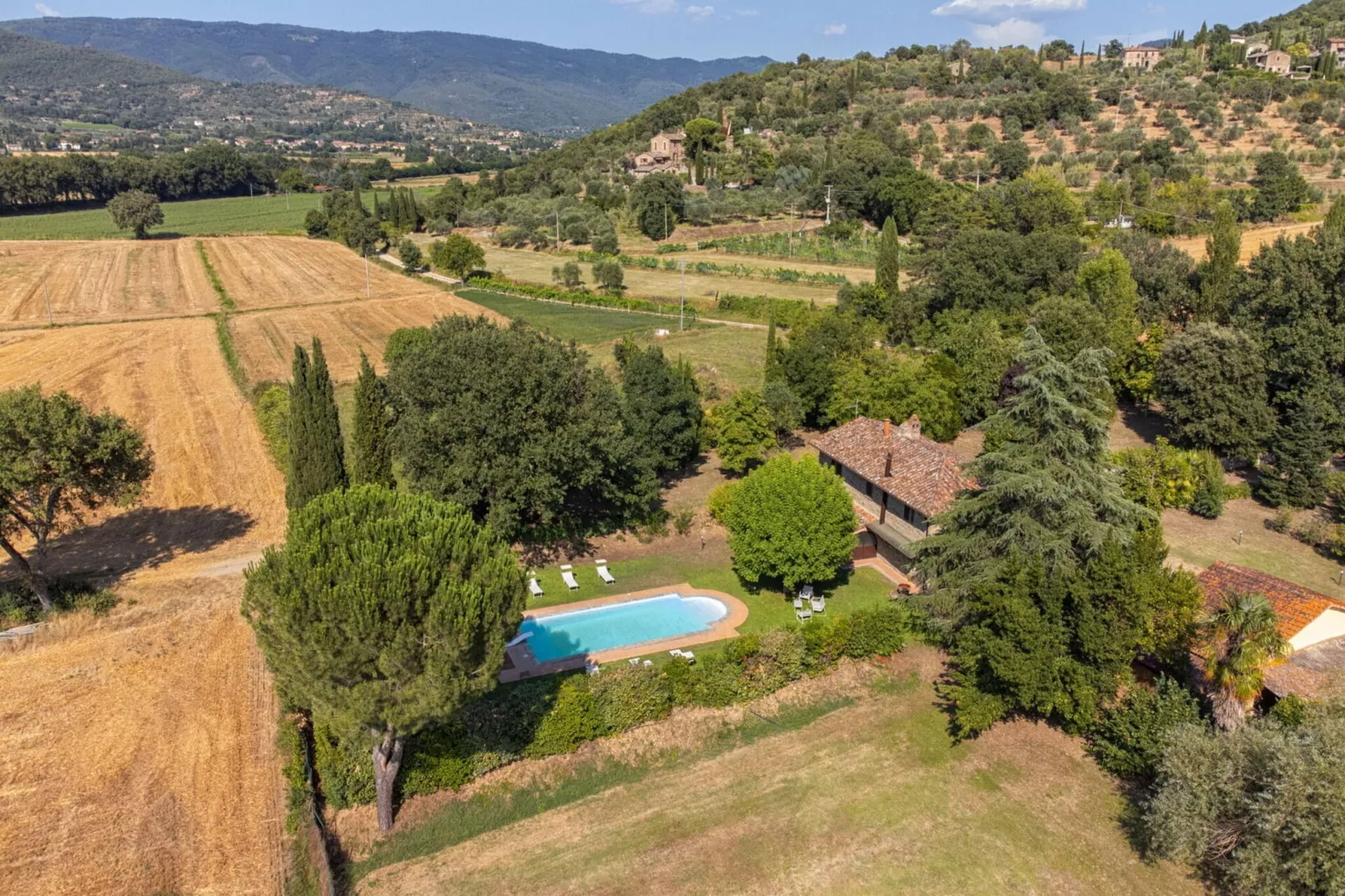 Villa Marconi-Vue d'été