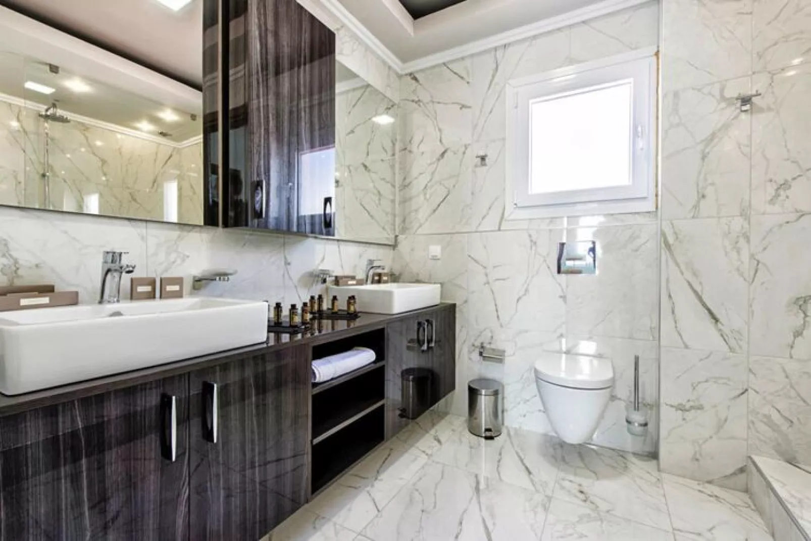 Holiday homes Sunny Villas Resort and SPA Chanioti-No 3 small EXCLUSIVE VILLA 3 BEDROOMS-Salle de bain