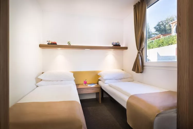Aminess ATEA Camping Resort - Njivice - AMBER LUXURY Holiday home 5 Pers 40m2-Bedroom