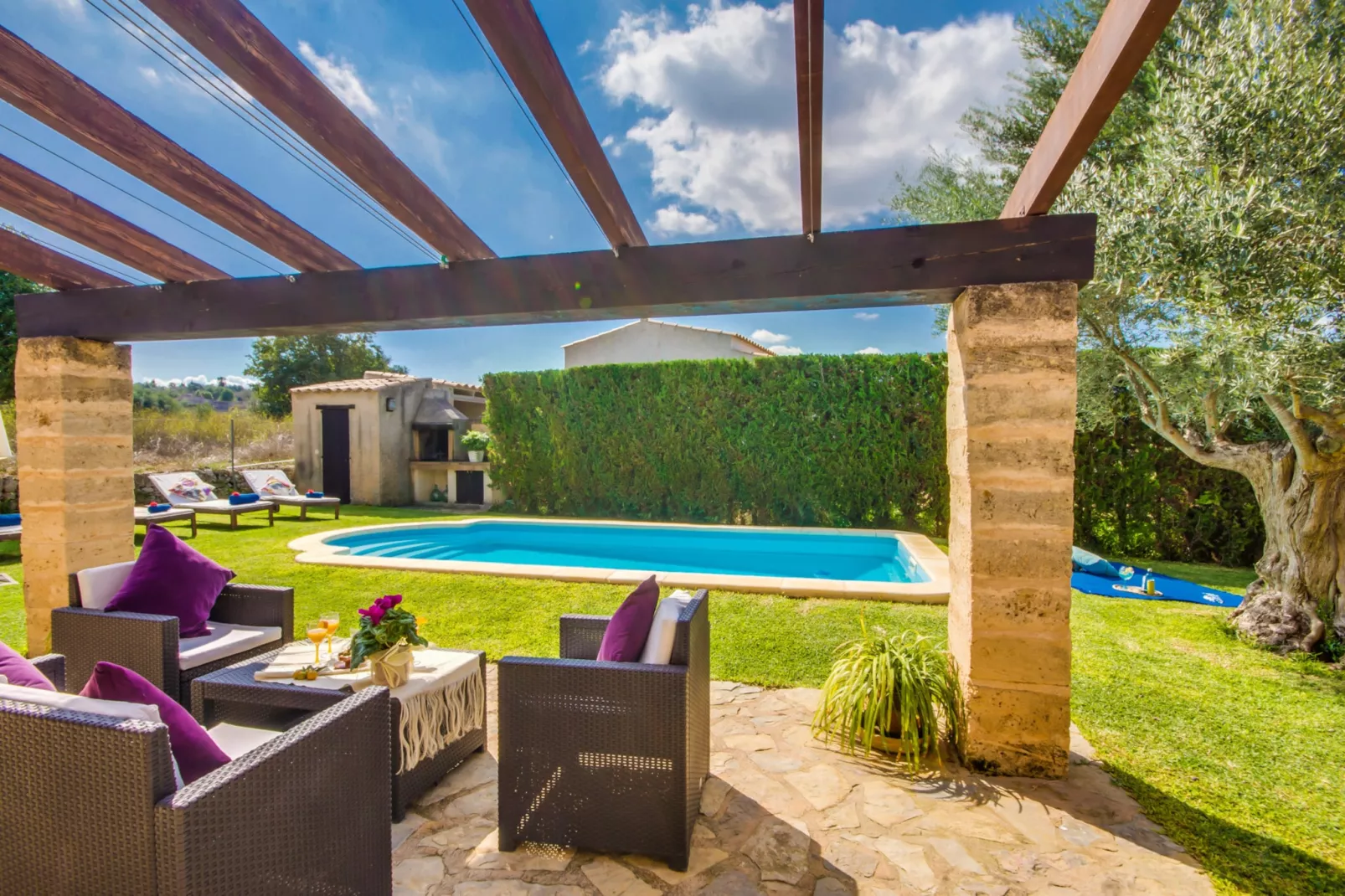 Finca Es Puput-Terrace