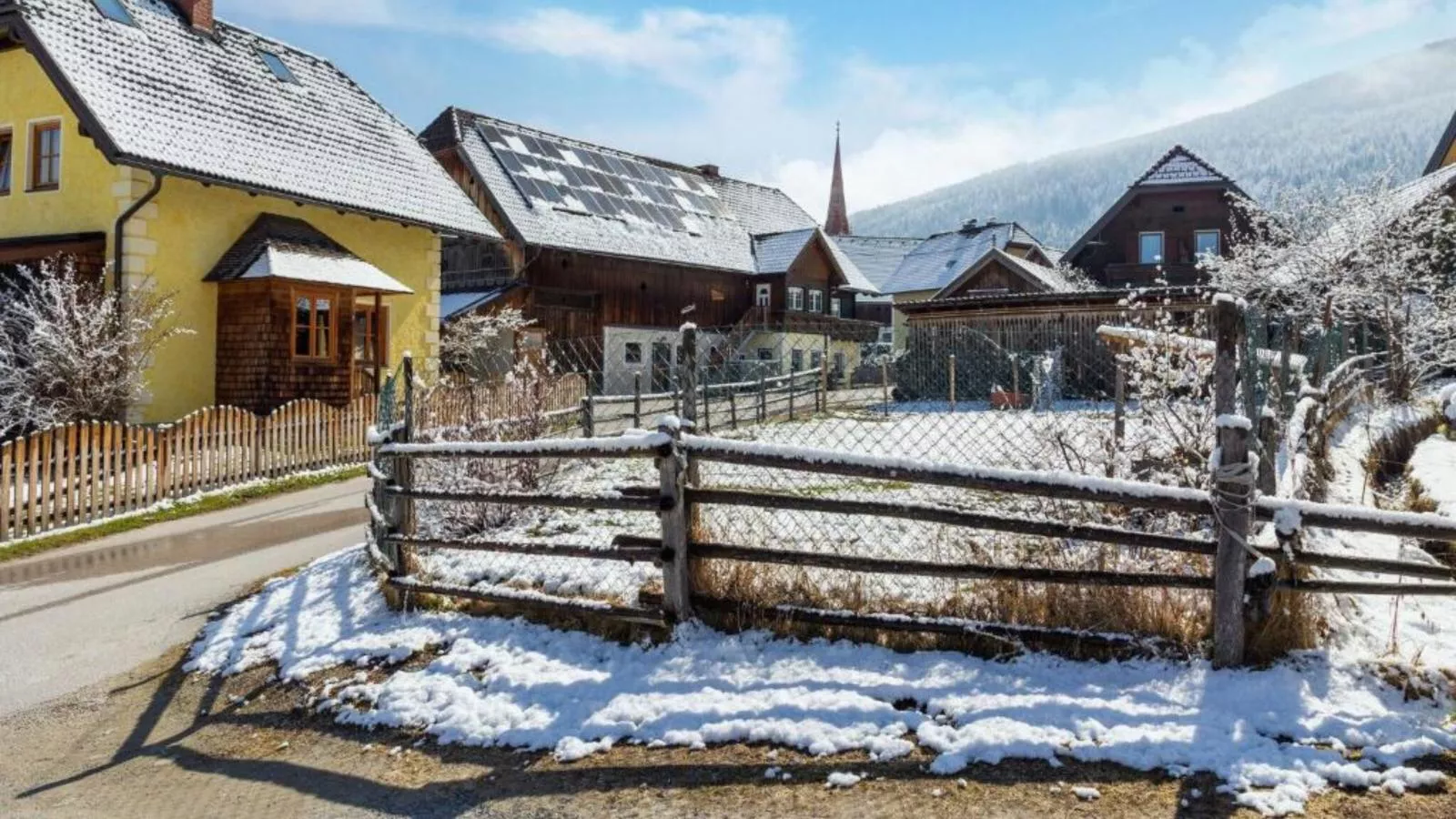 An der Piste-Gebiet Winter 1 km