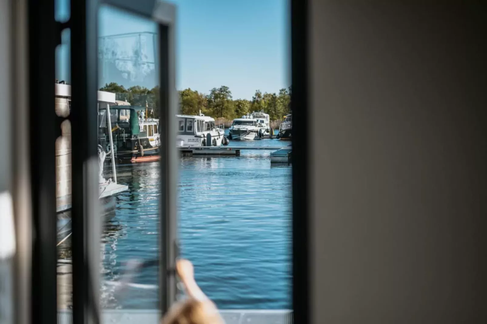 Hausboot in Zehdenick-View summer