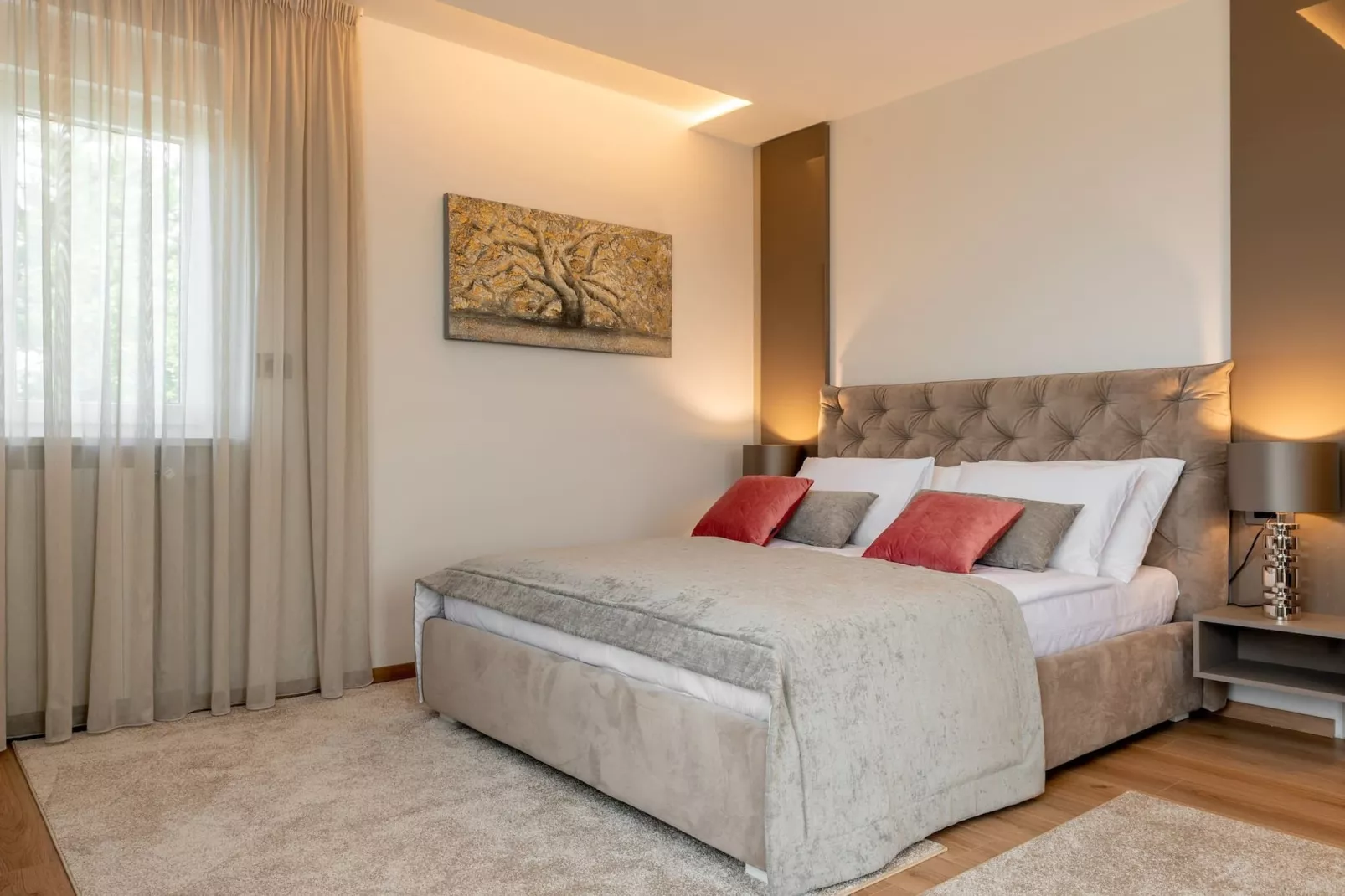 Luxurious Villa Laurea-Bedroom