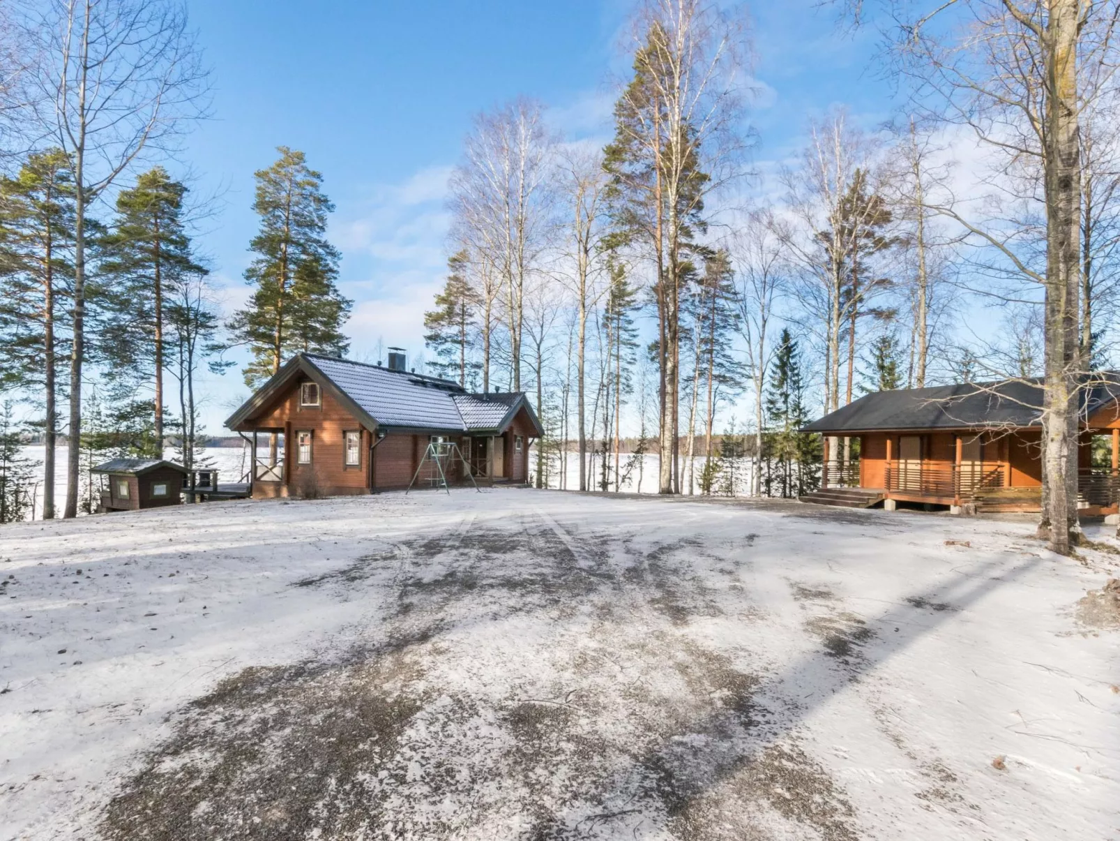 Puolen hehtaarin metsä-Draußen