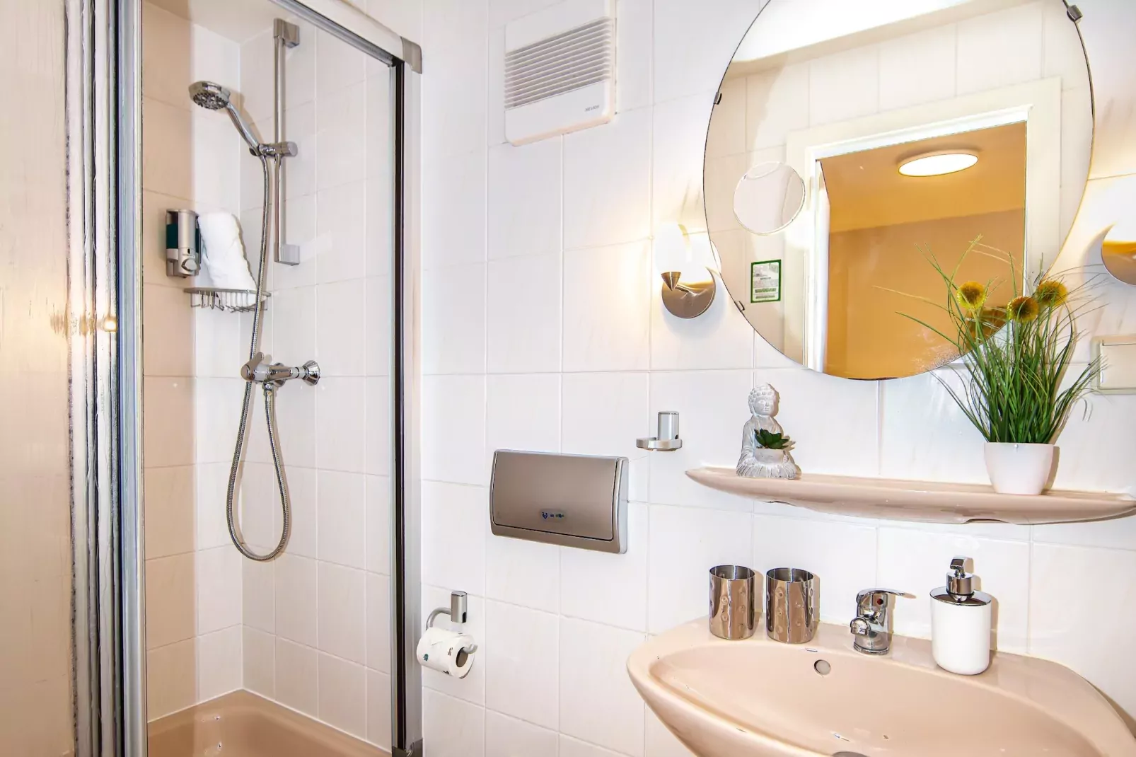 Weingut Mühlenschenke mit Weinkeller-Salle de bain