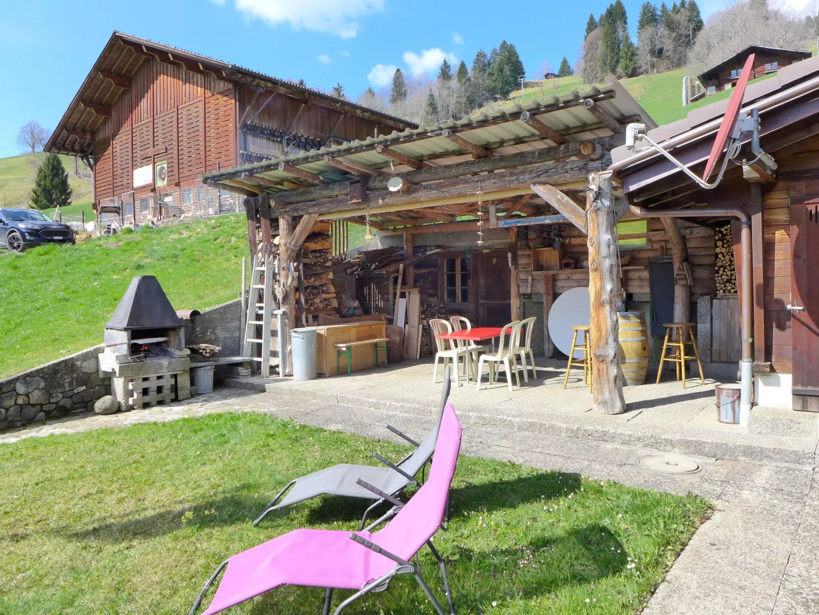 Chalet Träumli-Draußen
