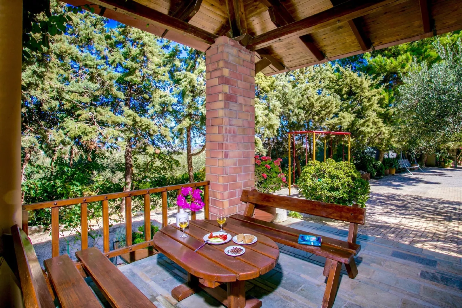 Villa Agapi-Terrassenbalkon