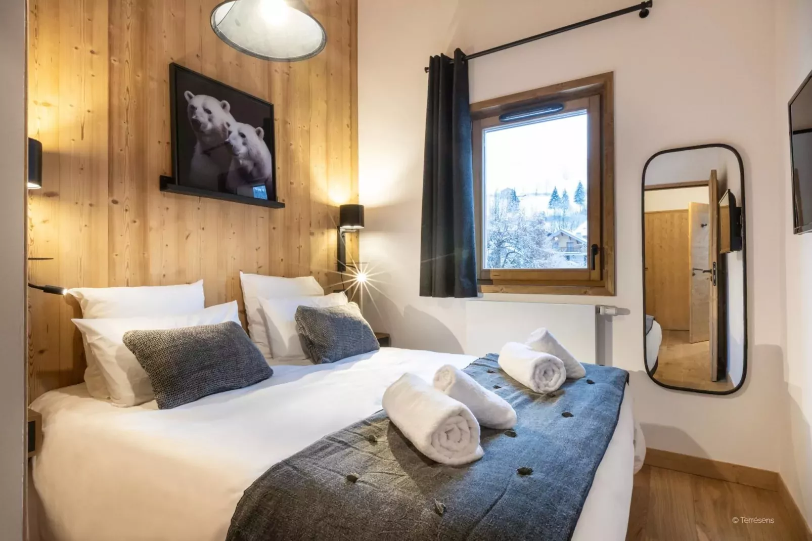 CHAPELLE DABONDANCE Le Flocon Blanc A26S-Chambre