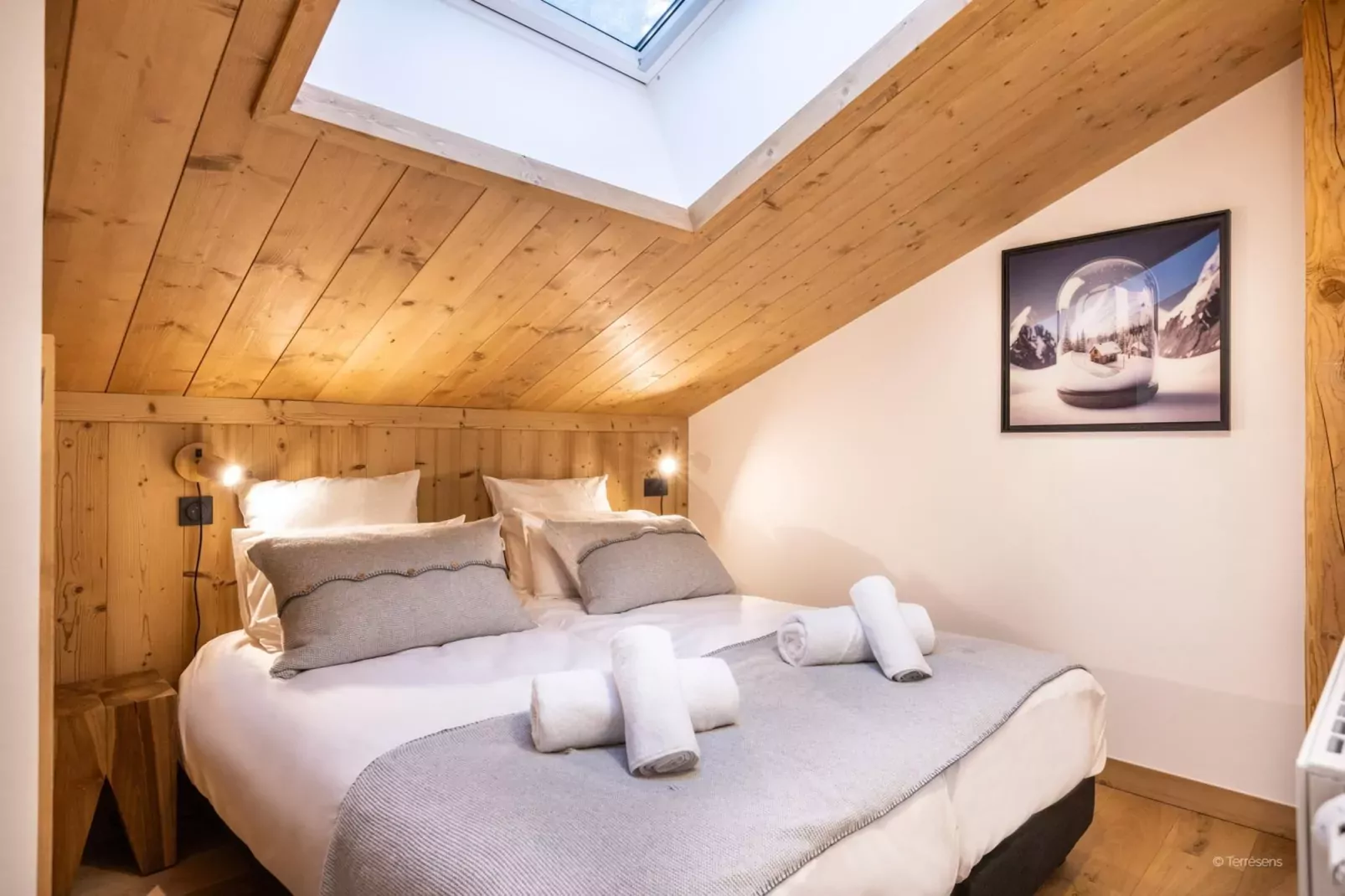 CHAPELLE DABONDANCE Le Flocon Blanc A50P-Schlafzimmer