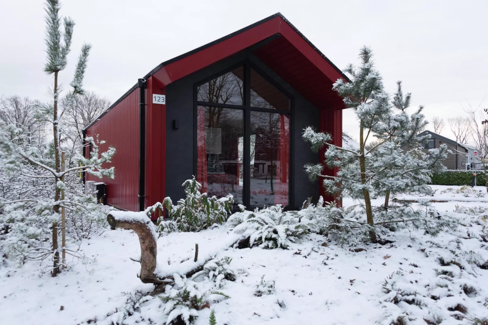 Jachtchalet | 2 - 4 pers-Außenbereich Winter