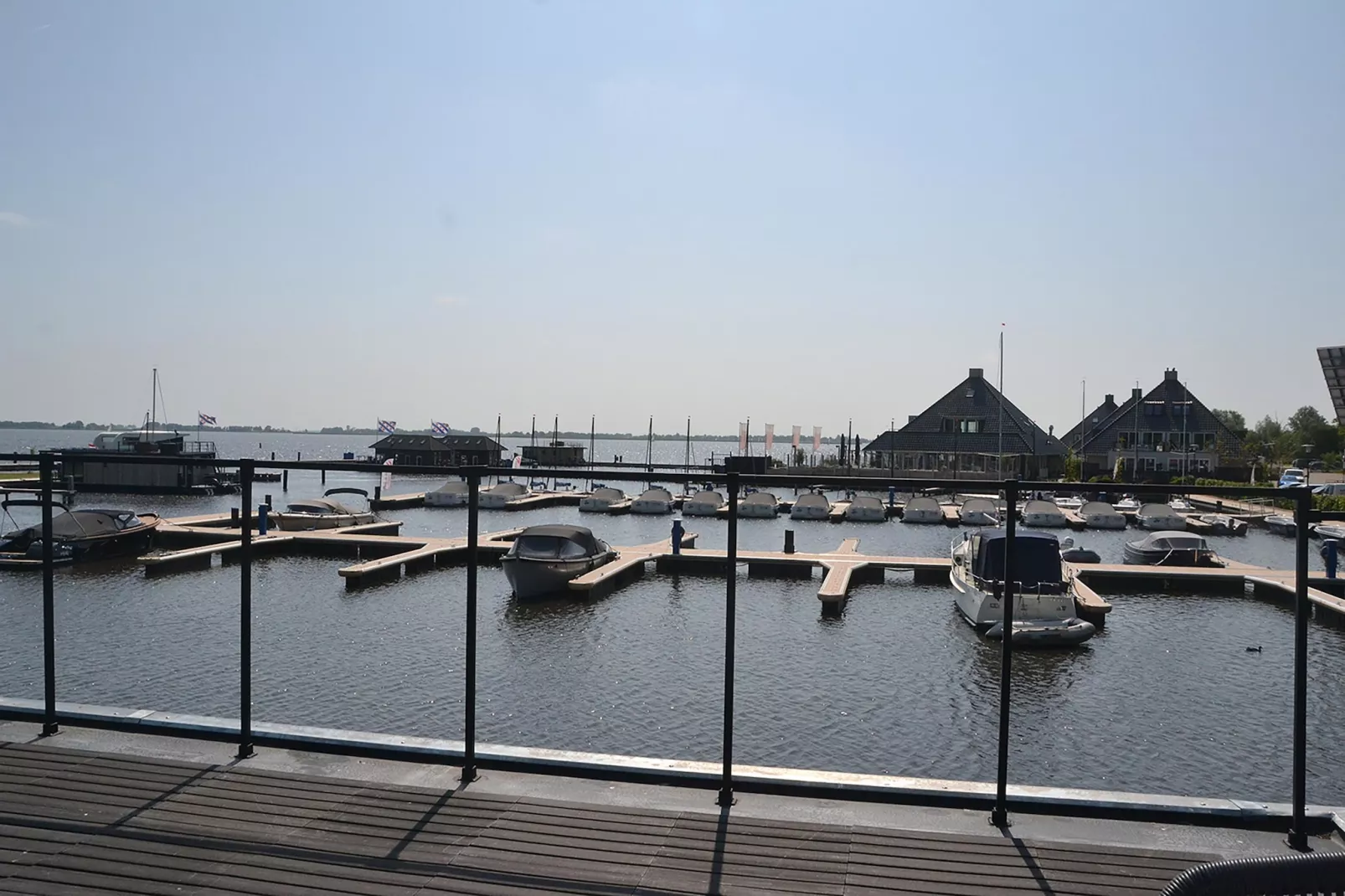 RiggelBrug Sneekermeer-Aussicht Sommer
