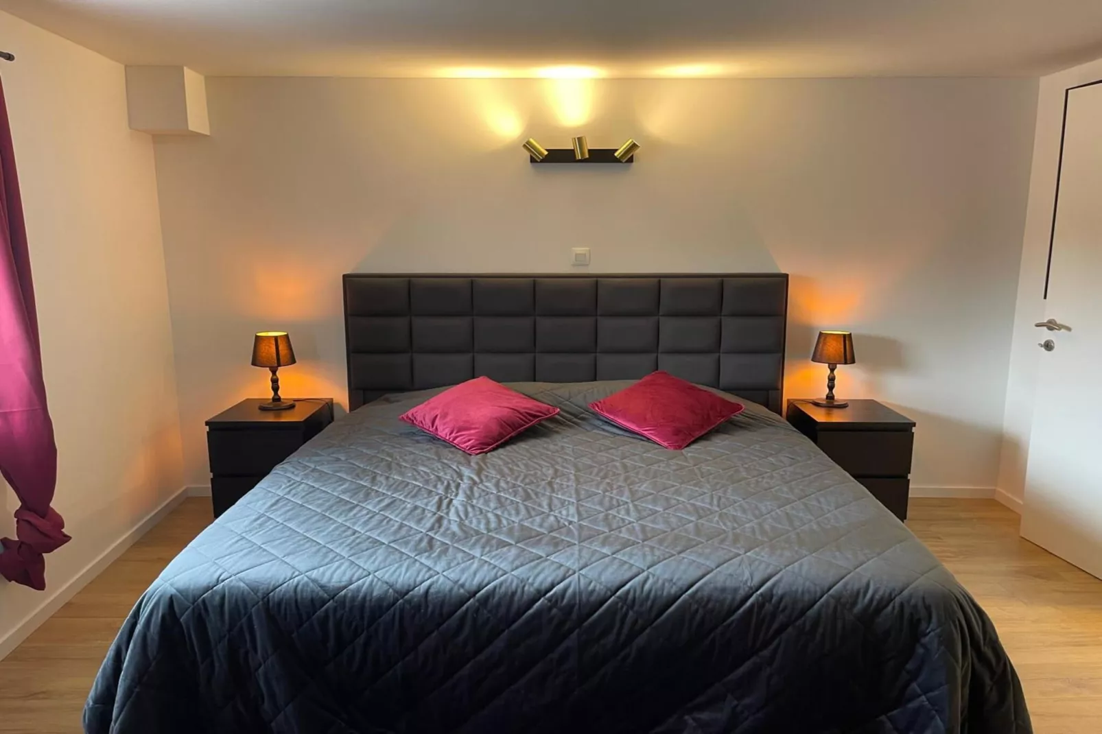 Rooftop Purple-Bedroom