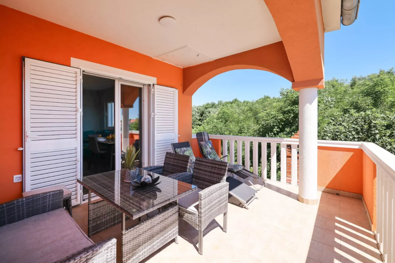 Luxury Apartments Sun@Set - Two bedroom apartment-Terrassenbalkon