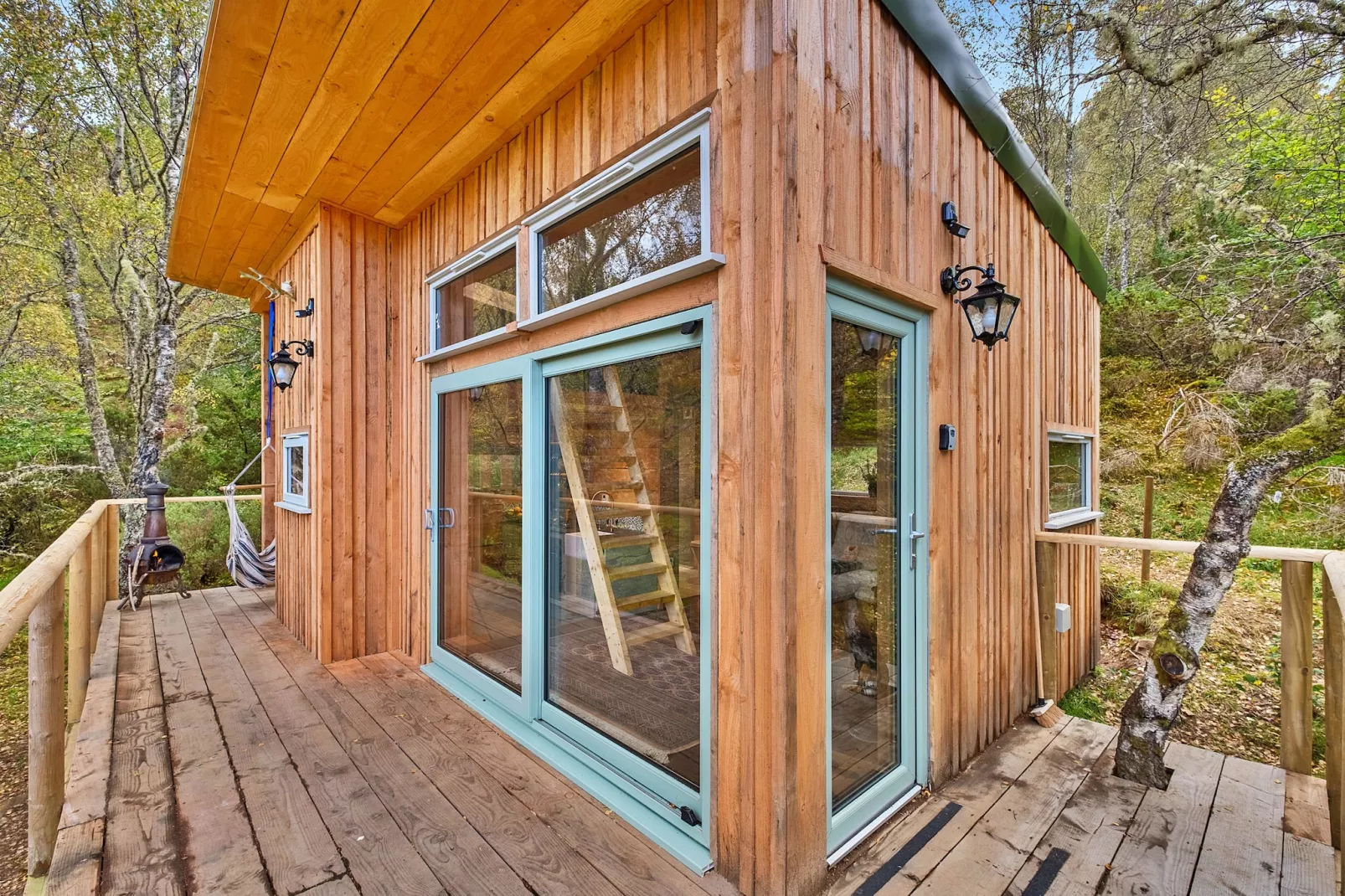 Cosagach Falls Cabin-Außenbereich