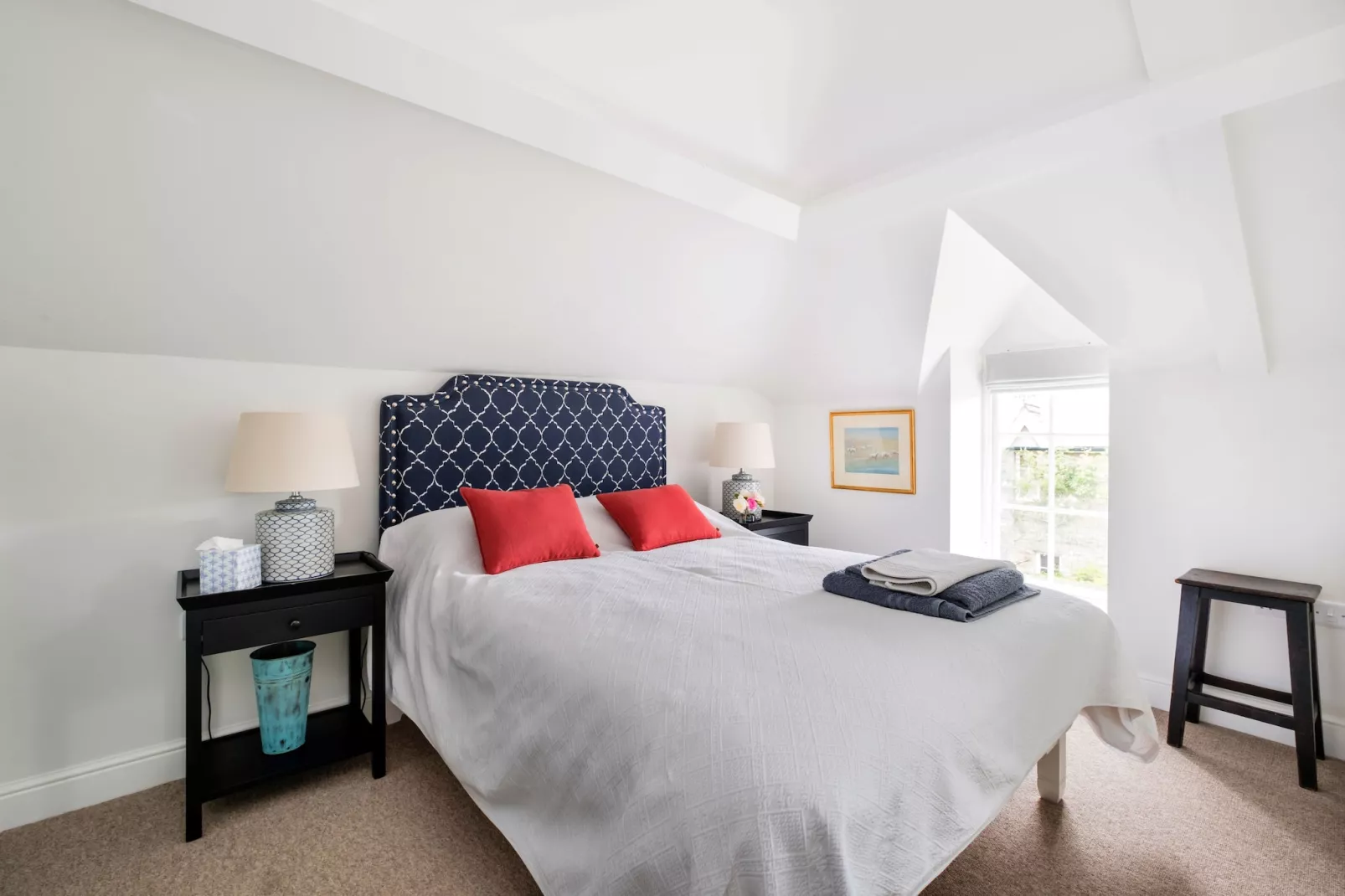 Coach House Wellbeing Retreat-Schlafzimmer