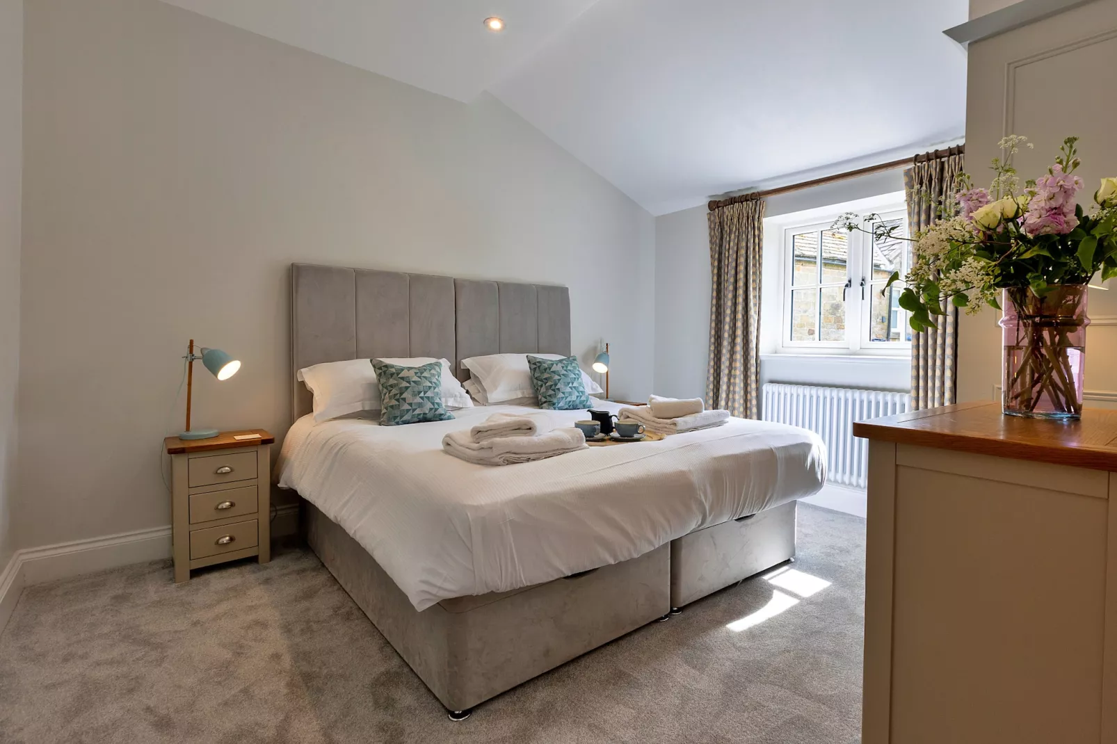 Cherry Cottage Nr Grantley Hall-Schlafzimmer