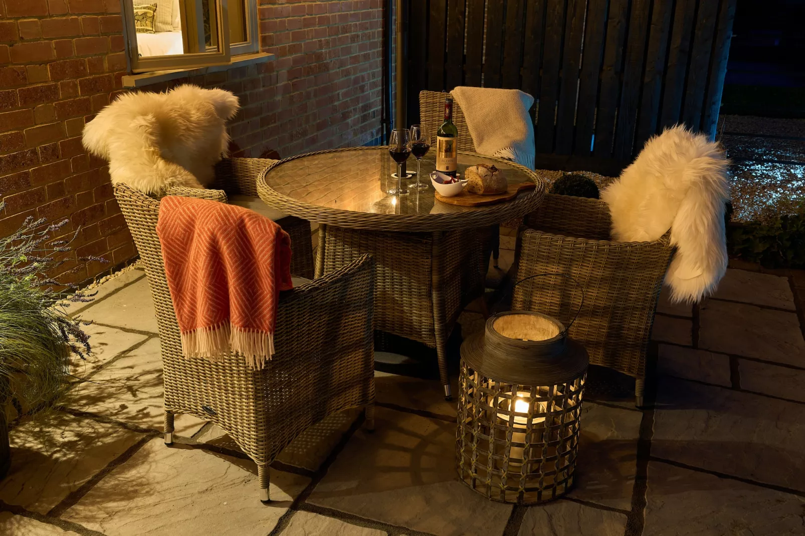 The Shooting Lodge at Mount Pleasant Barns-Terrace balcony