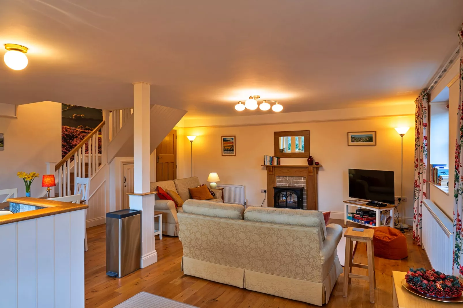 Lower School Cottages-Living room