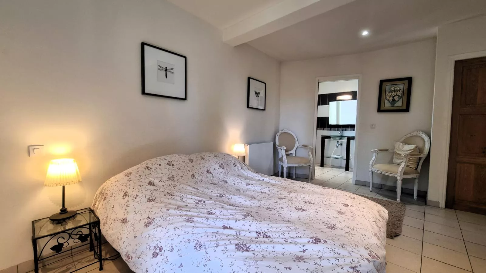 Les Châtaignes-Schlafzimmer