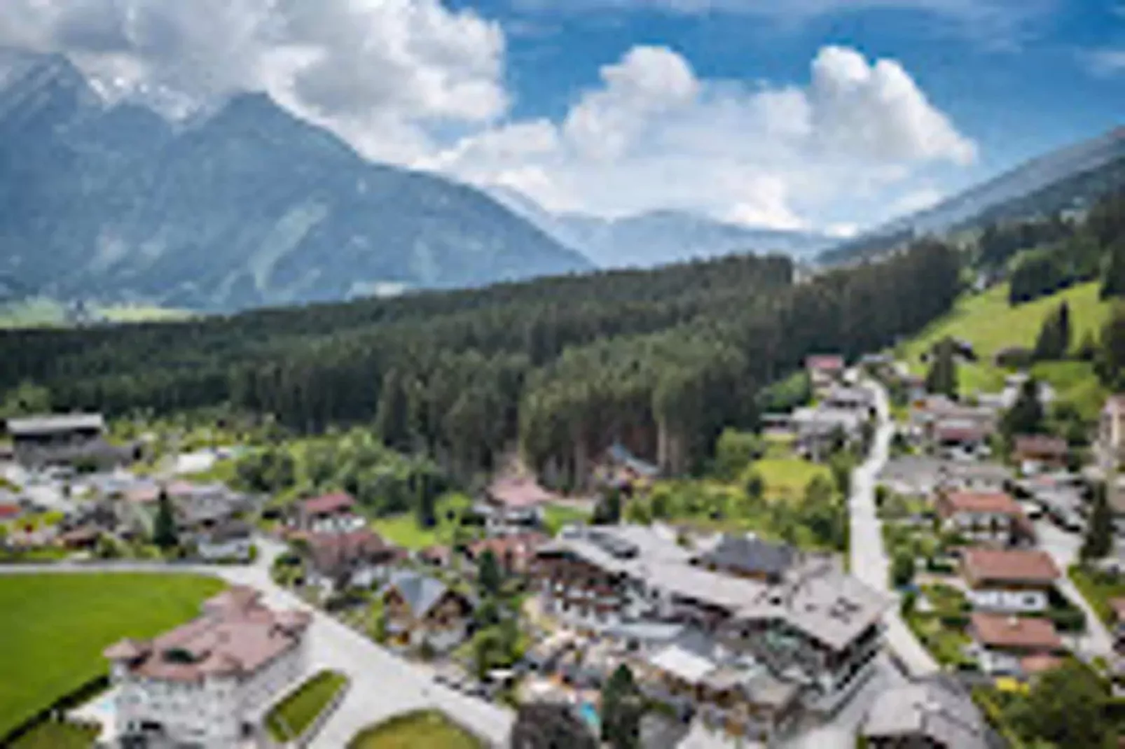 Nationalpark Chalet Blessachkopf-Vue d'été