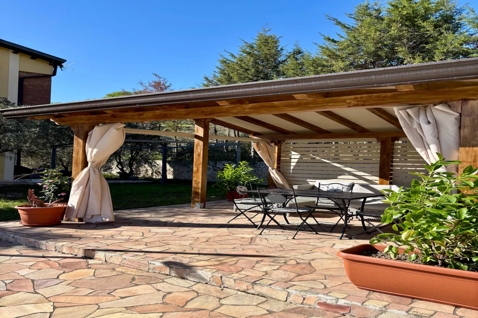 Ferienhaus Francavilla di Sicilia  Villa Uliveto-Terrassenbalkon