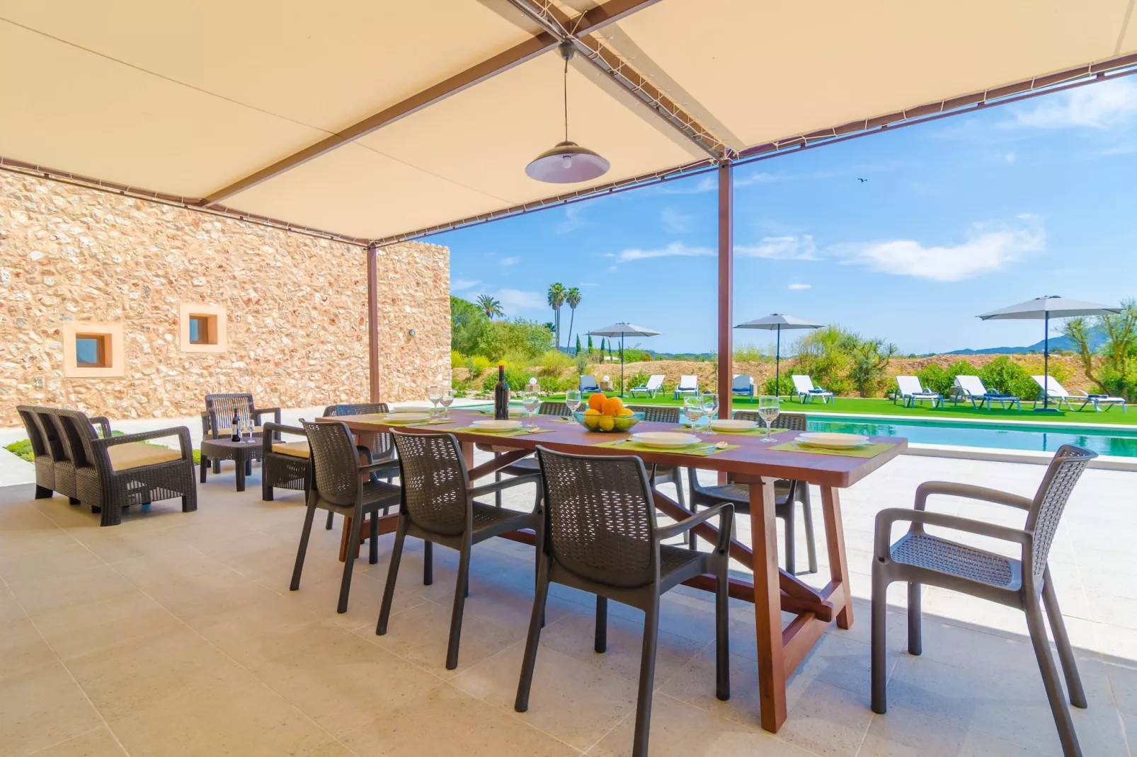 Can Gusti-Terrassenbalkon