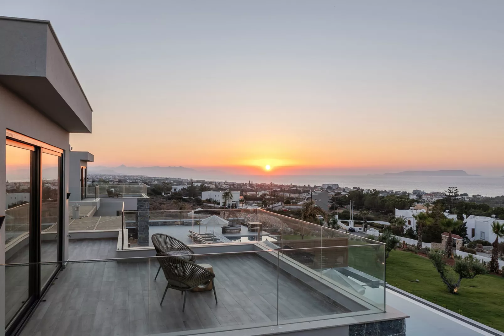 Nysa Luxury villa 1-Terrace balcony