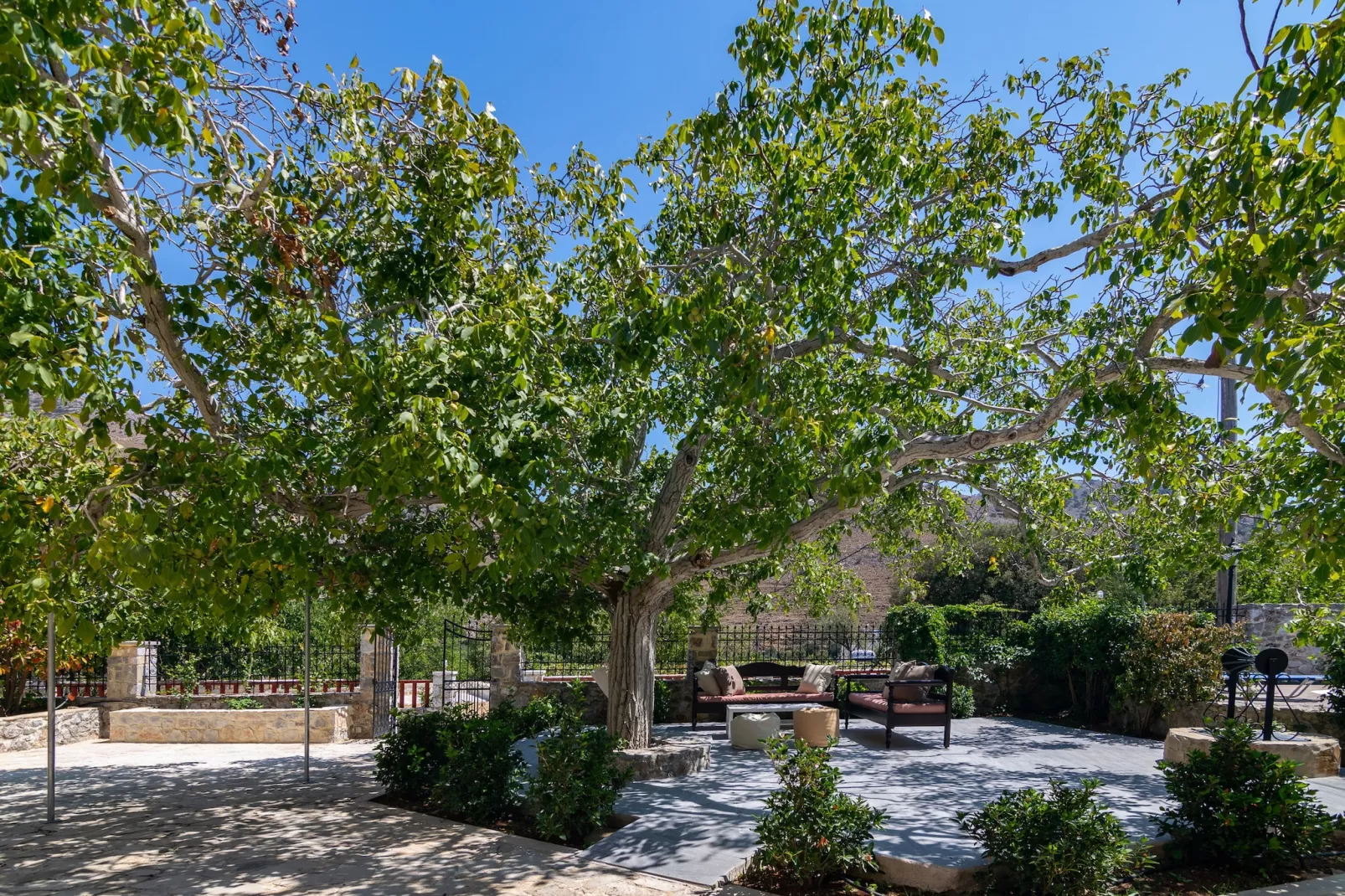 Archodiko Villa Imbros-Jardin d'été