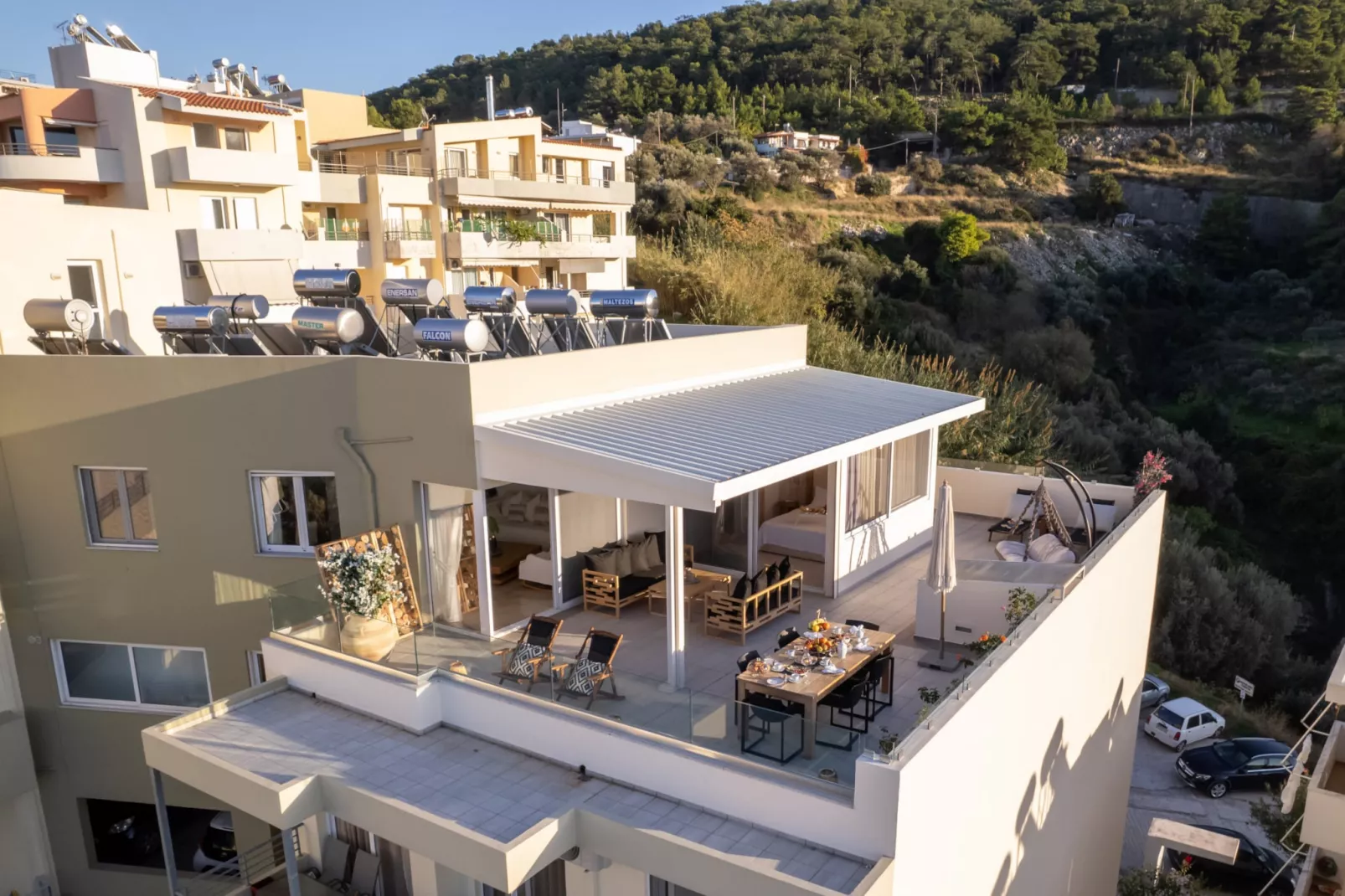 Helen Luxury Holiday House With Sea View-Outdoor