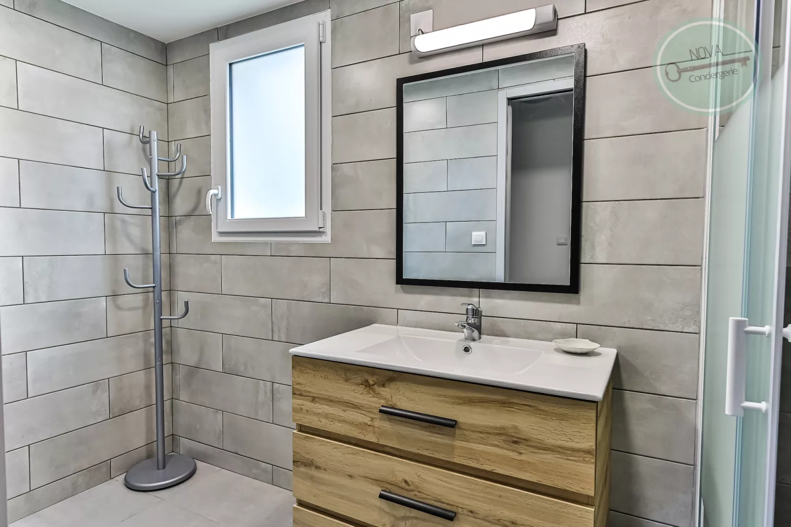 Maison Ker Mona entre plage et commerces-Badezimmer